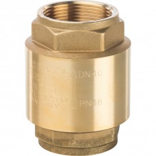 STOUT 1 1/2" Клапан обратный пружинный муфтовый с металлическим седлом (SVC-0001-000040)