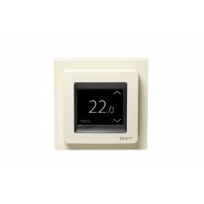 Терморегуляторы, DEVIreg™ Touch, Бежевый 1013, Температура — пол [°C]: 5 - 45, Температура — помещение [°C]: 5 - 35 (140F1078)