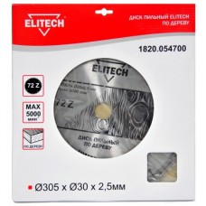 Диск пильный ELITECH 1820.054700 (1820.054700)