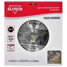 Диск пильный ELITECH 1820.056600 (1820.056600)