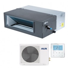 Канальный кондиционер AUX ALLD-H12/4R1B (v2) + AL-H12/4R1B(U) (v2), черный (X-00011696,X-00011679)