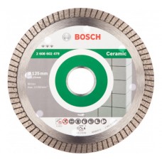 Bosch алмазный диск best for ceramic125-22,23 алмазные отрезные круги, шт (2608602479)