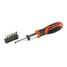 Отвёртка с 6 вставками BDHT0-62129 BLACK&DECKER, шт (BDHT0-62129)