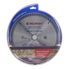 Диск пильный BELMASH 250x3/1,8x32/30; 60T, шт (RD132A)