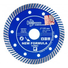 125 New Formula Turbo 125*10*22.23 mm Trio-Diamond, шт (T102)